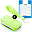 Capa para chave do carro compatível com Skoda - Capa Protetora de Chave Remota de Silicone - Tampa Remota FOB - Fosforescente