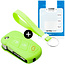 TBU car Funda Carcasa llave compatible con Ford - Funda de Silicona - Cover de Llave Coche - Glow in the dark