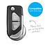 Car key cover compatible with Citroën - Silicone Protective Remote Key Shell - FOB Case Cover - Glow in the Dark
