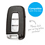 TBU car Cover chiavi auto compatibile con Kia - Copertura protettiva - Custodia Protettiva in Silicone - Bianco