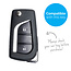 Capa para chave do carro compatível com Peugeot - Capa Protetora de Chave Remota de Silicone - Tampa Remota FOB - Verde lima