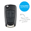 Capa para chave do carro compatível com Vauxhall - Capa Protetora de Chave Remota de Silicone - Tampa Remota FOB - Preto