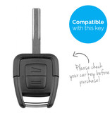 TBU car TBU car Sleutel cover compatibel met Vauxhall - Silicone sleutelhoesje - beschermhoesje autosleutel - Paars