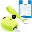 Funda Carcasa llave compatible con VW - Funda de Silicona - Cover de Llave Coche - Verde lima