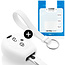 Funda Carcasa llave compatible con VW - Funda de Silicona - Cover de Llave Coche - Blanco