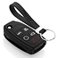 Capa para chave do carro compatível com Volvo - Capa Protetora de Chave Remota de Silicone - Tampa Remota FOB - Preto