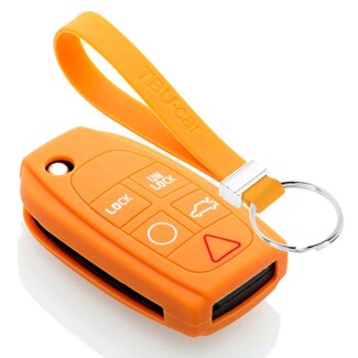 TBU car® Volvo Schlüsselhülle - Orange