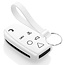 Housse de Protection clé compatible avec Volvo - Coque Cover Housse étui en Silicone - Blanc