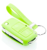 TBU car Skoda Capa Silicone Chave do carro - Capa protetora - Tampa remota FOB - Fosforescente