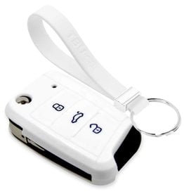 TBU car Seat Car key cover - White