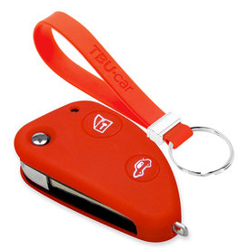 TBU car Alfa Romeo Capa Silicone Chave - Vermelho