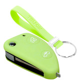 TBU car TBU car Funda Carcasa llave compatible con Alfa Romeo - Funda de Silicona - Cover de Llave Coche - Glow in the Dark