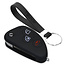 Capa para chave do carro compatível com Alfa Romeo - Capa Protetora de Chave Remota de Silicone - Tampa Remota FOB - Preto