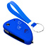 Capa para chave do carro compatível com Alfa Romeo - Capa Protetora de Chave Remota de Silicone - Tampa Remota FOB - Azul