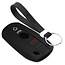 Capa para chave do carro compatível com BMW - Capa Protetora de Chave Remota de Silicone - Tampa Remota FOB - Preto