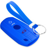 TBU car TBU car Cover chiavi auto compatibile con BMW - Copertura protettiva - Custodia Protettiva in Silicone - Blu