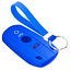 Capa para chave do carro compatível com BMW - Capa Protetora de Chave Remota de Silicone - Tampa Remota FOB - Azul