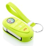 TBU car TBU car Funda Carcasa llave compatible con Alfa Romeo - Funda de Silicona - Cover de Llave Coche - Verde lima