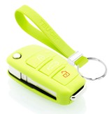 TBU car TBU car Funda Carcasa llave compatible con Audi - Funda de Silicona - Cover de Llave Coche - Verde lima