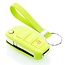 Capa para chave do carro compatível com Audi - Capa Protetora de Chave Remota de Silicone - Tampa Remota FOB - Verde lima