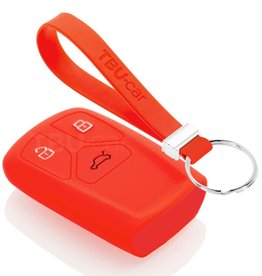 TBU car Audi Capa Silicone Chave - Vermelho