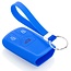 Cover chiavi auto compatibile con Audi - Copertura protettiva - Custodia Protettiva in Silicone - Blu