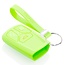 Capa para chave do carro compatível com Audi - Capa Protetora de Chave Remota de Silicone - Tampa Remota FOB - Fosforescente