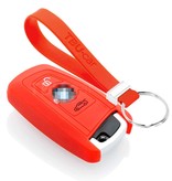 TBU car TBU car Funda Carcasa llave compatible con BMW - Funda de Silicona - Cover de Llave Coche - Rojo