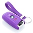 Capa para chave do carro compatível com BMW - Capa Protetora de Chave Remota de Silicone - Tampa Remota FOB - Roxo