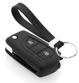 TBU car TBU car Cover chiavi auto compatibile con Citroën - Copertura protettiva - Custodia Protettiva in Silicone - Nero