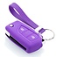 Capa para chave do carro compatível com Toyota - Capa Protetora de Chave Remota de Silicone - Tampa Remota FOB - Roxo