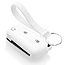 Capa para chave do carro compatível com Citroën - Capa Protetora de Chave Remota de Silicone - Tampa Remota FOB - Branco