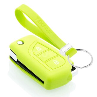 TBU car® Peugeot Cover chiavi - Verde lime