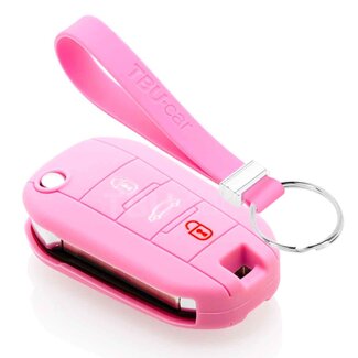 TBU car® Peugeot Car key cover - Pink