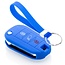 Capa para chave do carro compatível com Citroën - Capa Protetora de Chave Remota de Silicone - Tampa Remota FOB - Azul