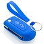 Capa para chave do carro compatível com Citroën - Capa Protetora de Chave Remota de Silicone - Tampa Remota FOB - Azul