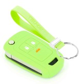 TBU car TBU car Funda Carcasa llave compatible con Opel - Funda de Silicona - Cover de Llave Coche - Glow in the Dark