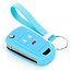 Capa para chave do carro compatível com Opel - Capa Protetora de Chave Remota de Silicone - Tampa Remota FOB - Azul claro