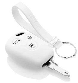 TBU car Dacia Funda Carcasa llave - Blanco