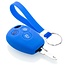Capa para chave do carro compatível com Dacia - Capa Protetora de Chave Remota de Silicone - Tampa Remota FOB - Azul