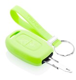 TBU car Dacia Capa Silicone Chave do carro - Capa protetora - Tampa remota FOB - Fosforescente