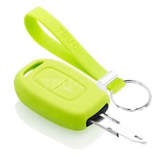 TBU car® Dacia Funda Carcasa llave - Verde lima