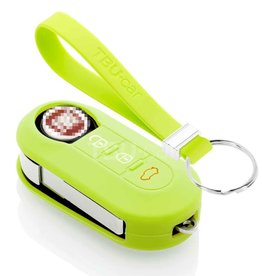 TBU car Fiat Capa Silicone Chave - Verde lima green