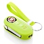 Capa para chave do carro compatível com Fiat - Capa Protetora de Chave Remota de Silicone - Tampa Remota FOB - Verde lima green