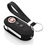 Capa para chave do carro compatível com Fiat - Capa Protetora de Chave Remota de Silicone - Tampa Remota FOB - Preto