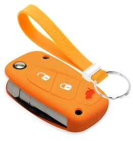 TBU car Fiat Capa Silicone Chave - Laranja