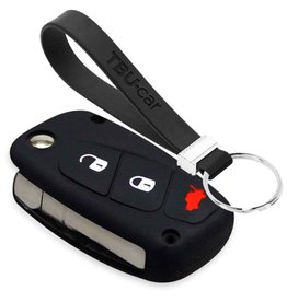 TBU car Fiat Housse de protection clé - Noir