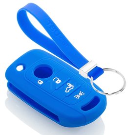 TBU car Fiat Capa Silicone Chave - Azul