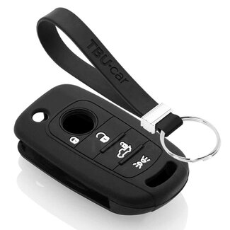 TBU car® Fiat Cover chiavi - Nero