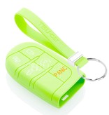 TBU car TBU car Car key cover compatible with Fiat - Silicone Protective Remote Key Shell - FOB Case Cover - Glow in the Dark